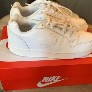 Nike White Low-Top Sneakers